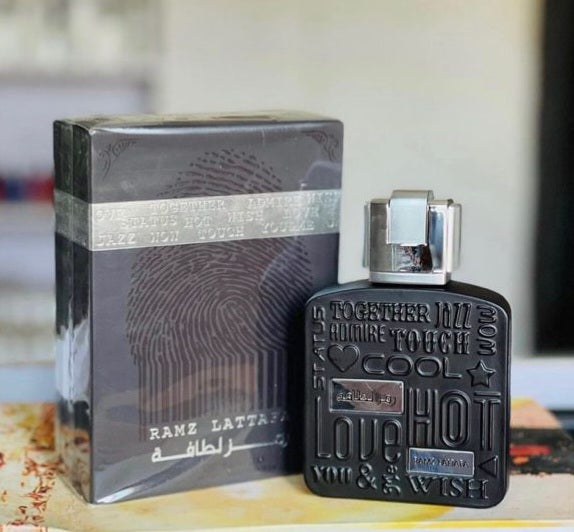 RAMZ LATTAFA SILVER MALE FRAGANCE 100ML