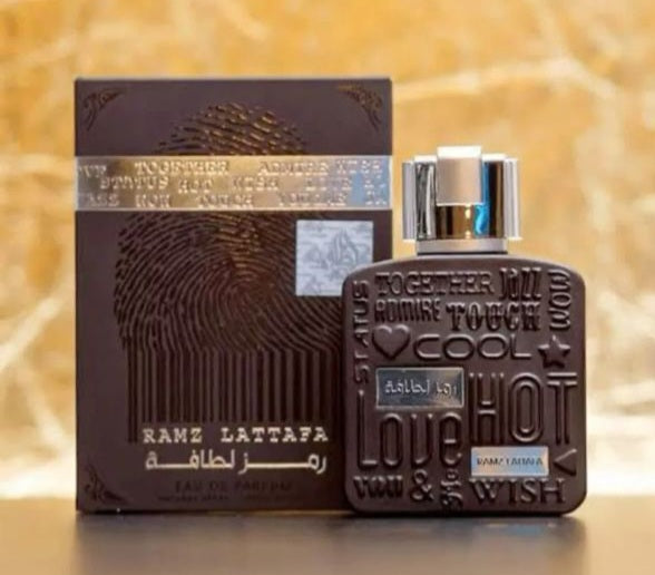 RAMZ LATTAFA SILVER MALE FRAGANCE 100ML