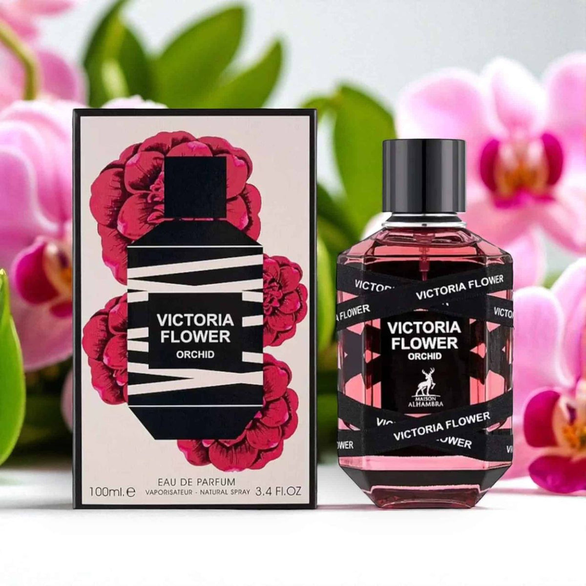 Victoria Flower Orchid Perfume 100ml EDP Maison Alhambra