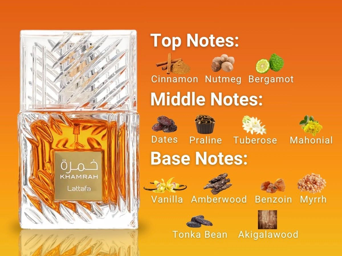 khamrah Lattafa Unisex perfume 100ml