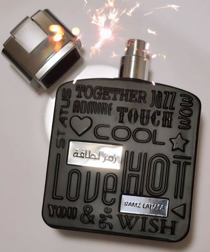 Ramz Lattafa Silver 100ml Eau De Parfum Lattafa