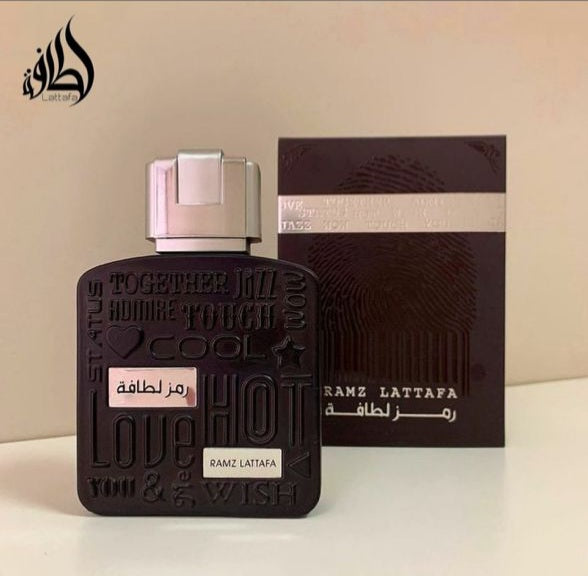 RAMZ LATTAFA SILVER MALE FRAGANCE 100ML