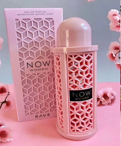 Now Women (Pink) Eau De Parfum 100ml Rave Lattafa