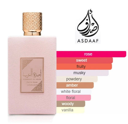 Asdaaf Ameerat Al Arab Rose Perfume by Lattafa