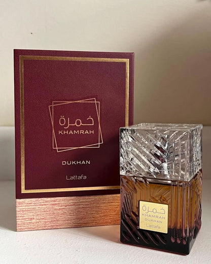 Khamrah Dukhan Perfume 100ml EDP Lattafa